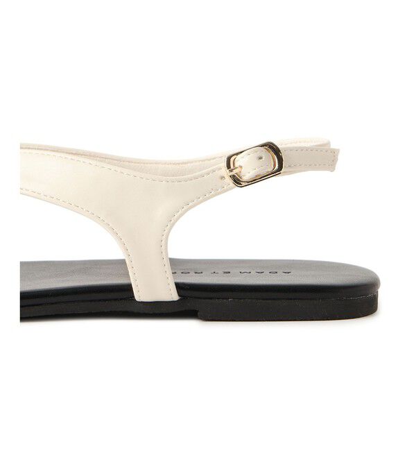 ADAM ET ROPE'「メタルモチーフサンダル」|サンダル|