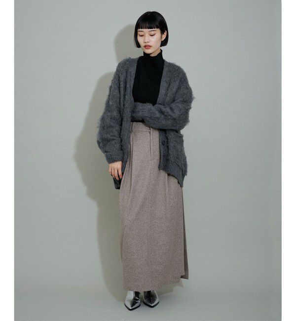 ADAM ET ROPE'「【WEB限定】・【定番人気】WOOL混リブタートルニット」|ニット・セーター|