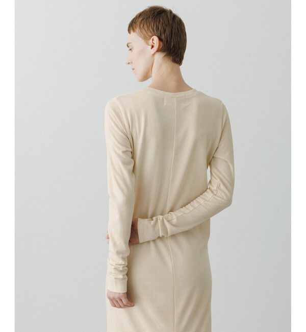 ADAM ET ROPE'「【EMOELLE】ミニ裏毛ワンピース」|ワンピース|