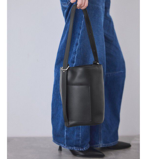 ADAM ET ROPE'「スプリットレザーワンショルダー2WAYミニバッグ」|ショルダー・メッセンジャー|