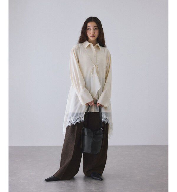 ADAM ET ROPE'「スプリットレザーワンショルダー2WAYミニバッグ」|ショルダー・メッセンジャー|