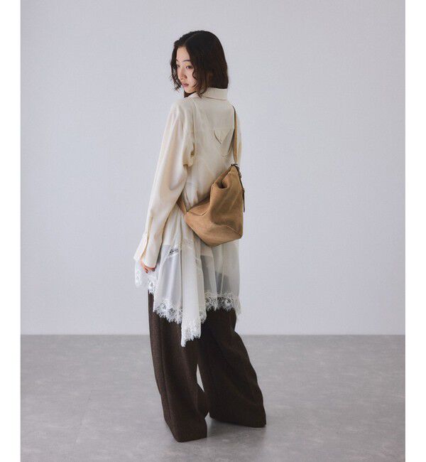 ADAM ET ROPE'「スプリットレザーワンショルダー2WAYバッグ」|ショルダー・メッセンジャー|