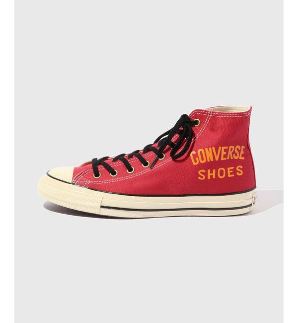ADAM ET ROPE'「【CONVERSE/コンバース】ALL STAR AGED CJ HI / Wrangler」|スニーカー|レッド(60)