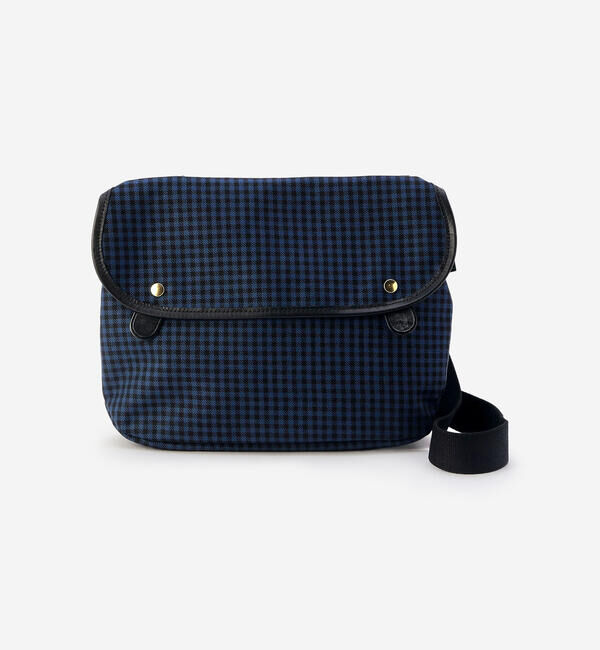 Brady「Brady | AVON WOOL CHECK」|ショルダー・メッセンジャー|NAVY系1