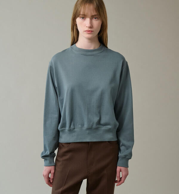 handvaerk「handvaerk |  コットン クルーネック長袖Tシャツ WOMEN」|スウェット・ジャージ|