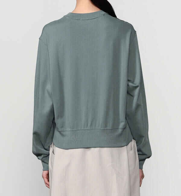 handvaerk「handvaerk |  コットン クルーネック長袖Tシャツ WOMEN」|スウェット・ジャージ|