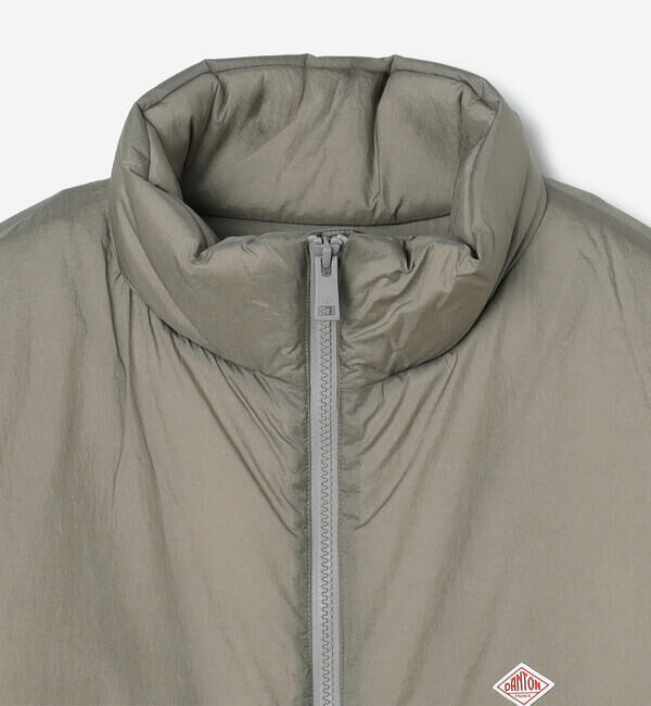 DANTON「DANTON | ナイロン スタンドカラージャケット WOMEN」|ダウン|