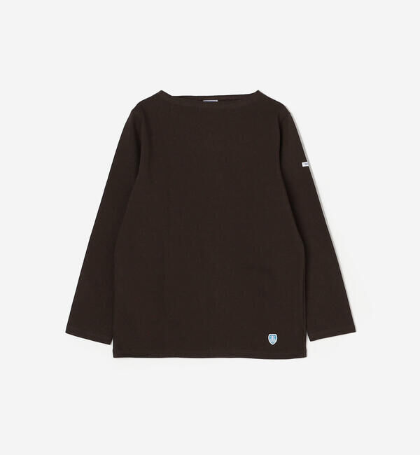 ORCIVAL「ORCIVAL | コットンロード フレンチバスクシャツ WOMEN」|Tシャツ・カットソー|DKBROWN