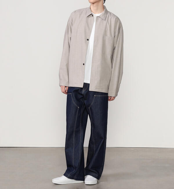 ORCIVAL「ORCIVAL | 3ボタンシャツジャケット MEN」|シャツ・ブラウス|