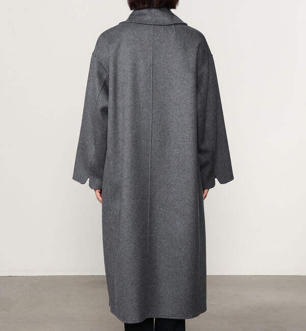 LE GLAZIK「LE GLAZIK | ウール ダブルフェイスコート WOMEN」|ダッフルコート|