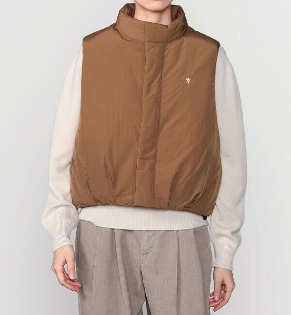 GYMPHLEX「Gymphlex | ナイロンタフタ ショート中綿ベスト WOMEN」|その他|