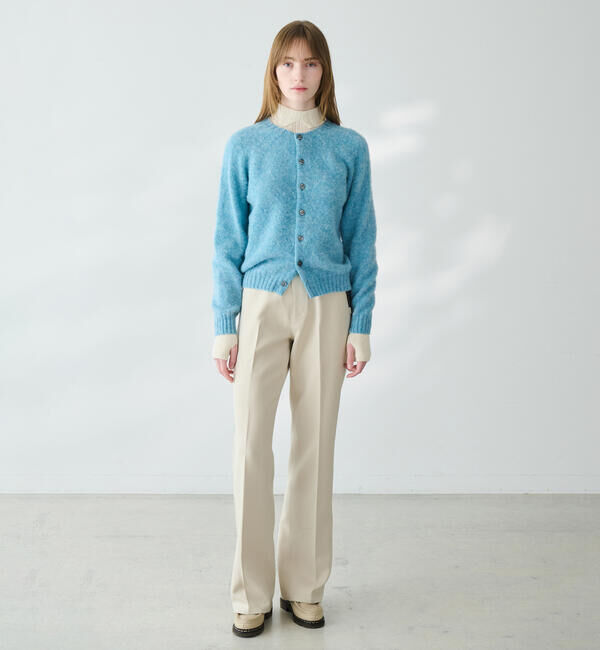 UNFIL「UNFIL | ベビーアルパカ ハイネックリブニット WOMEN」|ニット・セーター|