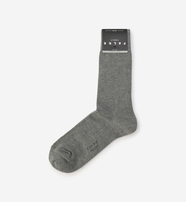 FALKE 「FALKE | 14657 FAMILY SOCKS MEN」|ソックス|LTGREY