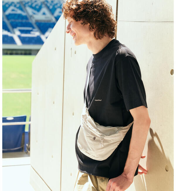 GYMPHLEX「Gymphlex | ナイロンリップストップ サコッシュ Orton 1.8 UNISEX」|ショルダー・メッセンジャー|GREY