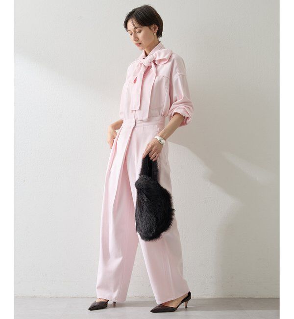  「ラップデニムパンツ」|デニム|