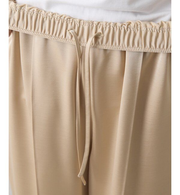 THE PAUSE「【THE PAUSE】サテンピンタックパンツ」|チノ|