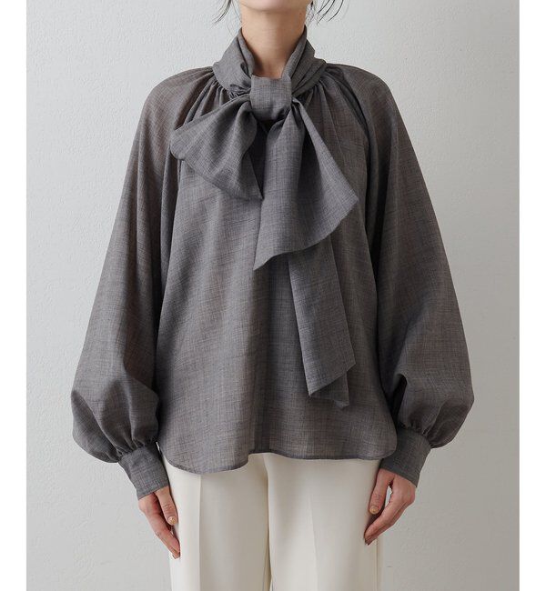  「ボウタイブラウス」|シャツ・ブラウス|