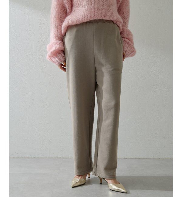  「裏毛ワイドパンツ」|チノ|