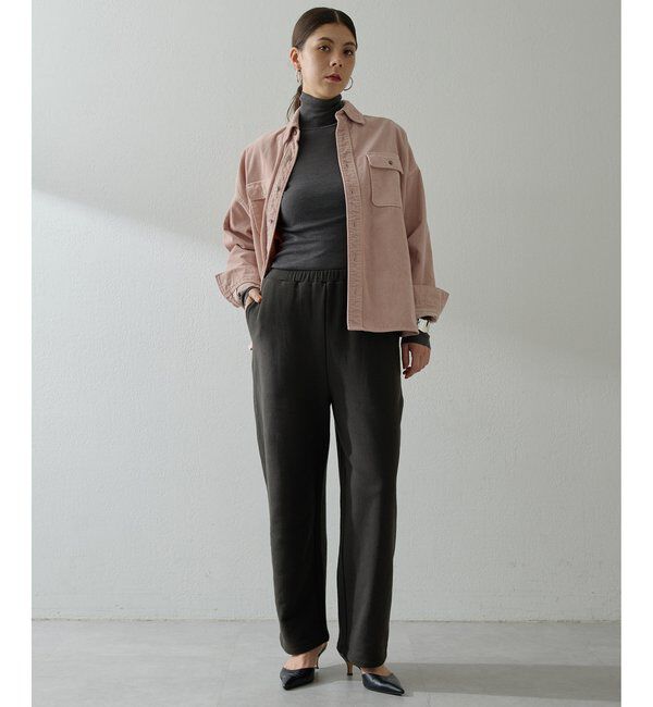  「裏毛ワイドパンツ」|チノ|