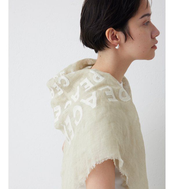  「【CITRUS】別注エンブロイダリーストール」|マフラー|