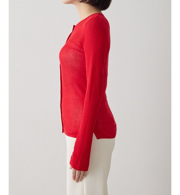  「シアーリブニットカーディガン」|ニット・セーター|