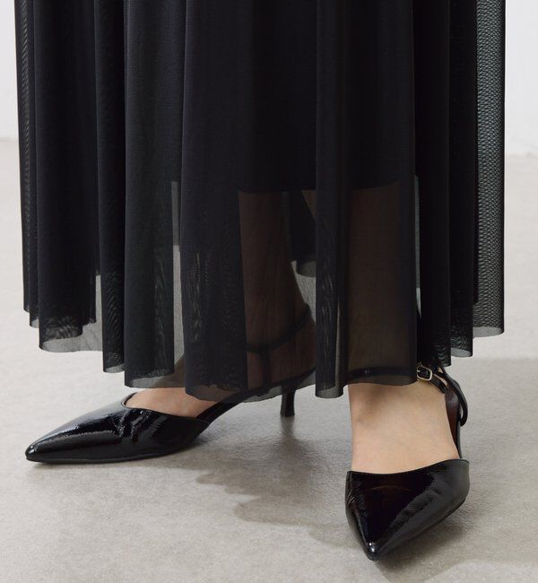  「チュールギャザーワンピース」|ワンピース|