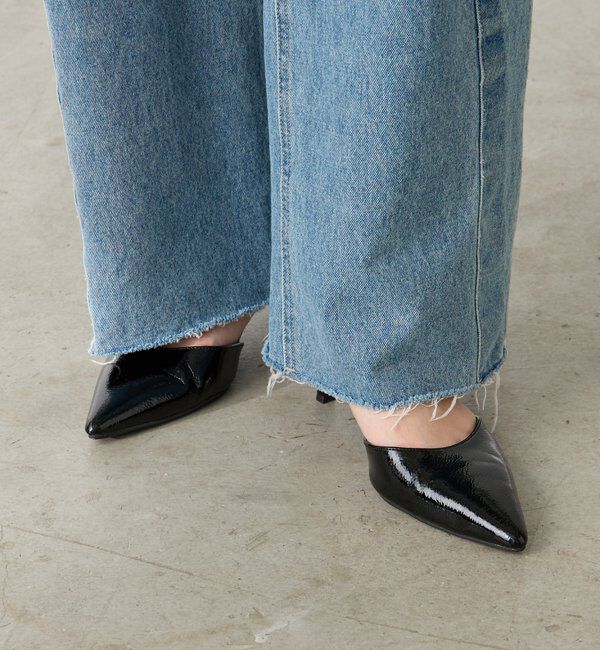  「【PAPILLONNER/パピヨネ】ポインテッドミュール」|パンプス|