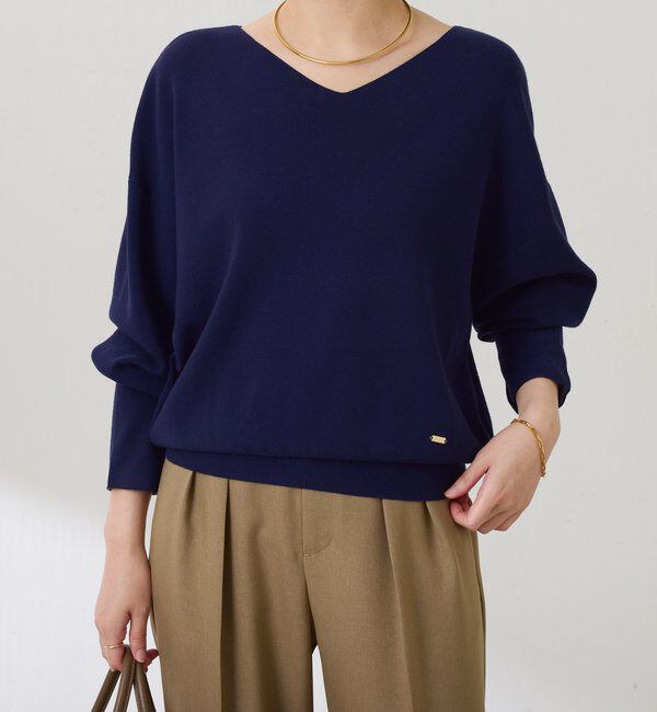  「ドルマン2WAYニット」|ニット・セーター|