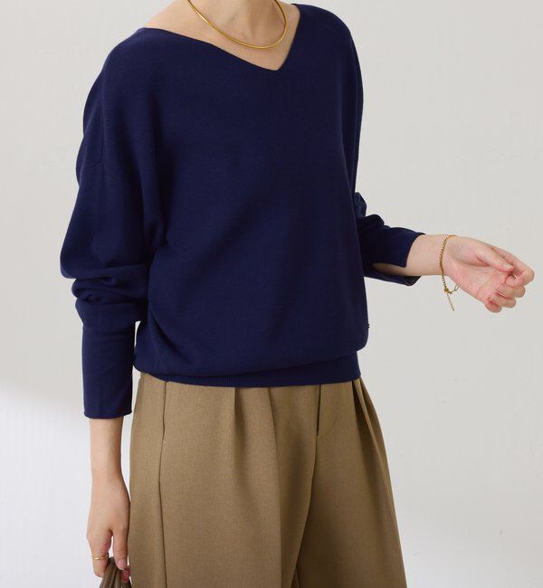  「ドルマン2WAYニット」|ニット・セーター|