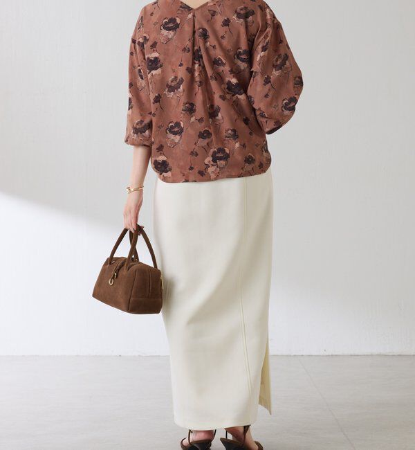  「ヴィンテージフラワー柄ブラウス」|シャツ・ブラウス|