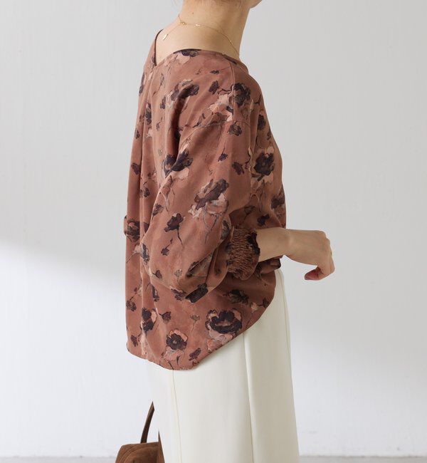  「ヴィンテージフラワー柄ブラウス」|シャツ・ブラウス|