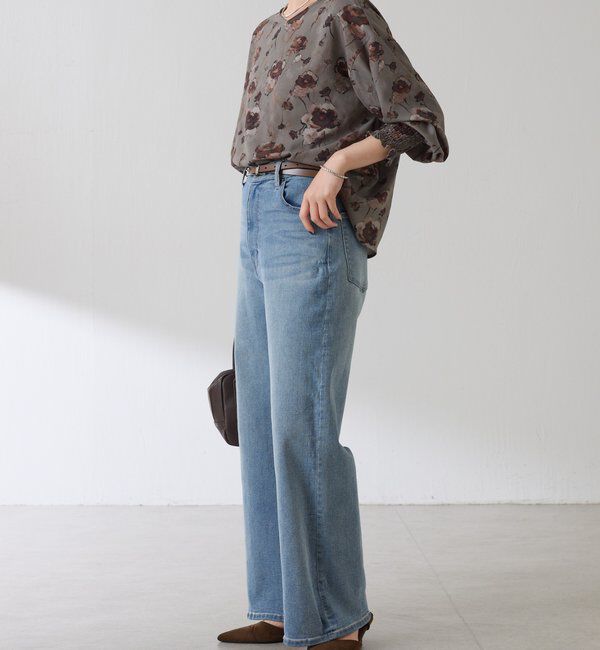  「ヴィンテージフラワー柄ブラウス」|シャツ・ブラウス|