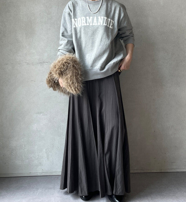  「パネルプリーツスカート」|スカート|