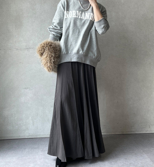  「パネルプリーツスカート」|スカート|