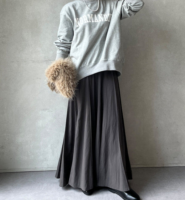  「パネルプリーツスカート」|スカート|