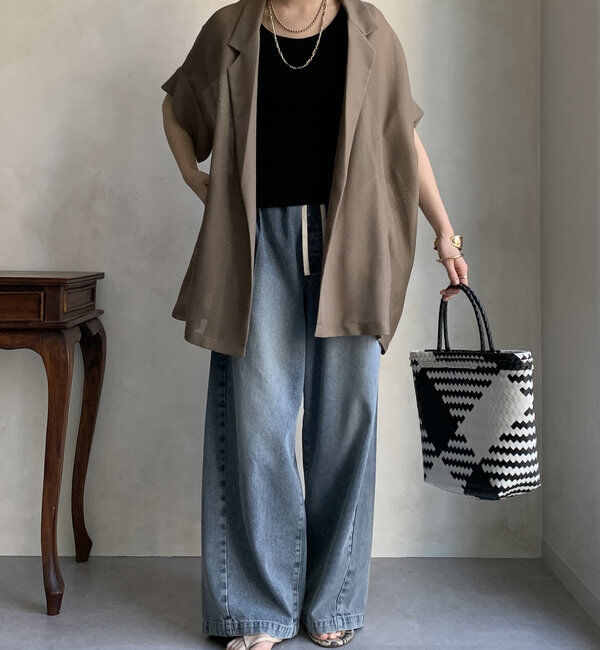  「【新色追加】リブタンク」|Tシャツ・カットソー|