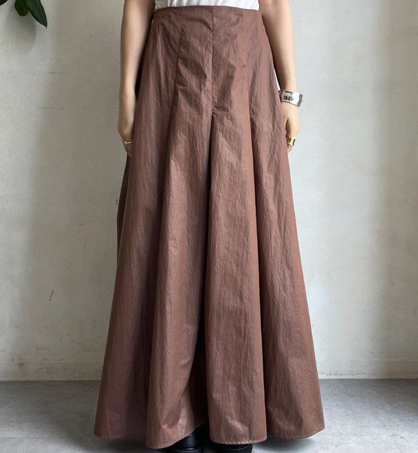  「シャイニータックフレアスカート」|スカート|