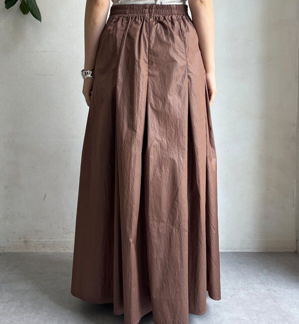  「シャイニータックフレアスカート」|スカート|