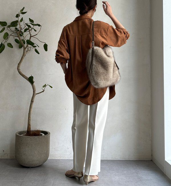  「【WEB限定】ダブルエアーストレートパンツ」|チノ|