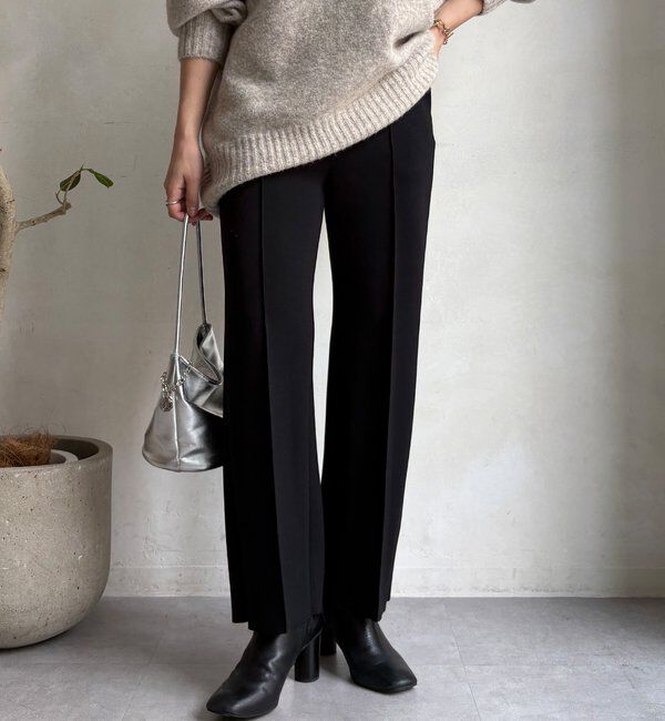  「【WEB限定】ダブルエアーストレートパンツ」|チノ|