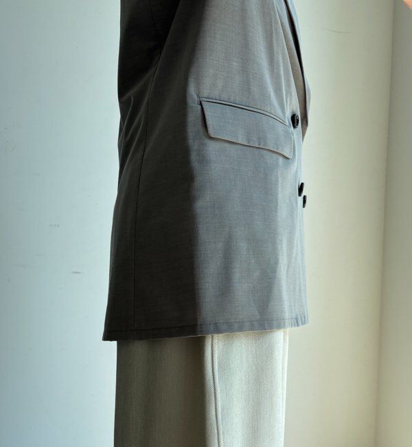  「ダブルブレストジャケット」|テーラードジャケット|