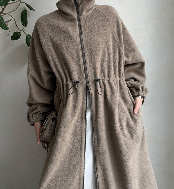  「【WEB限定】フリースロングコート」|その他|