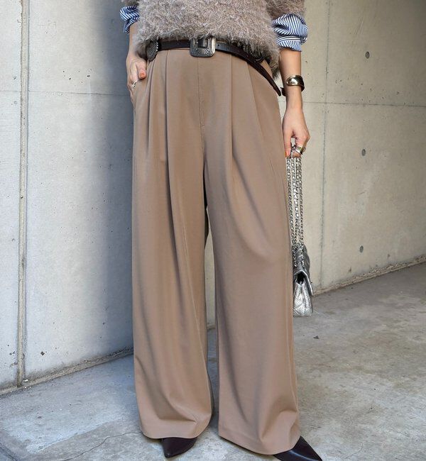  「パーフェクトジャージータックパンツ」|チノ|