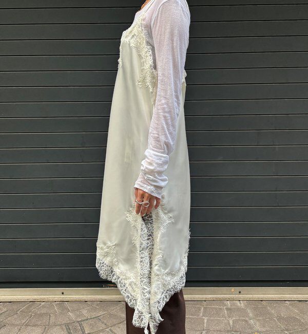  「アシメレースキャミ」|シャツ・ブラウス|