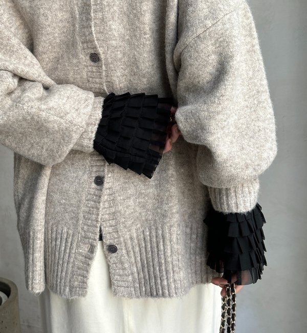  「袖フリルトップス」|Tシャツ・カットソー|