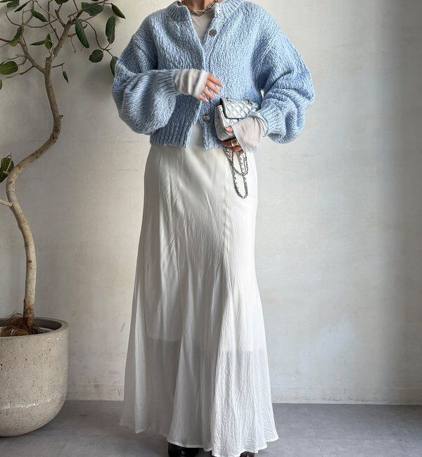  「ローゲージニットカーディガン」|カーディガン|