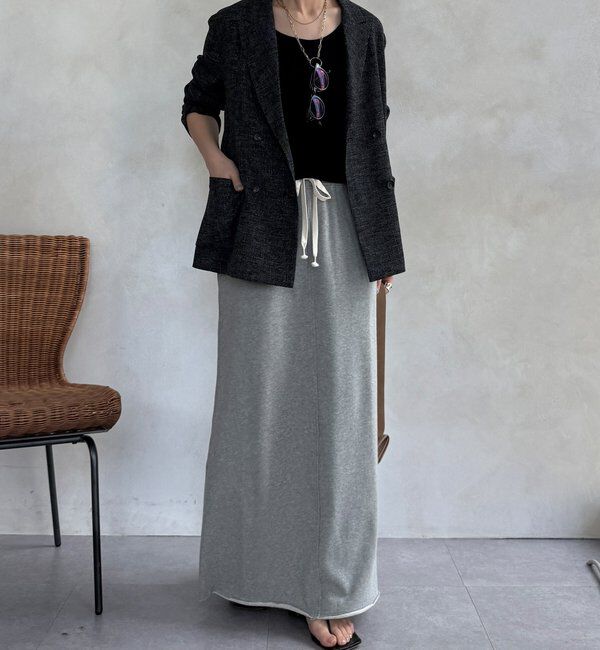  「シアーツイードダブルジャケット」|テーラードジャケット|