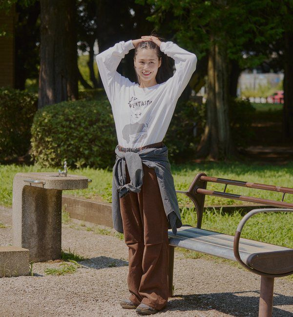  「【WHIMSIC】シェンタスティック スタジオ シルクスクリーンプリントT」|Tシャツ・カットソー|