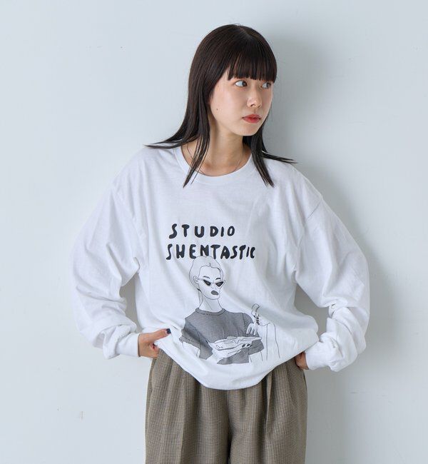  「【WHIMSIC】シェンタスティック スタジオ シルクスクリーンプリントT」|Tシャツ・カットソー|