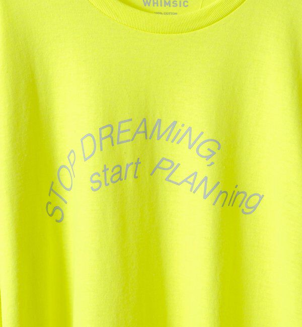  「【WHIMSIC】シェンタスティック スタジオ シルクスクリーンプリントT」|Tシャツ・カットソー|